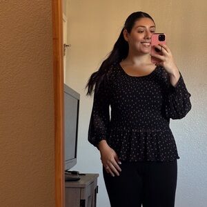 Polka Dot Top - Fun & Flirty